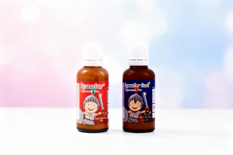 فرق قطره آهن لیپوزوفر قرمز و آبی - مقایسه دو محصول برای کودکان